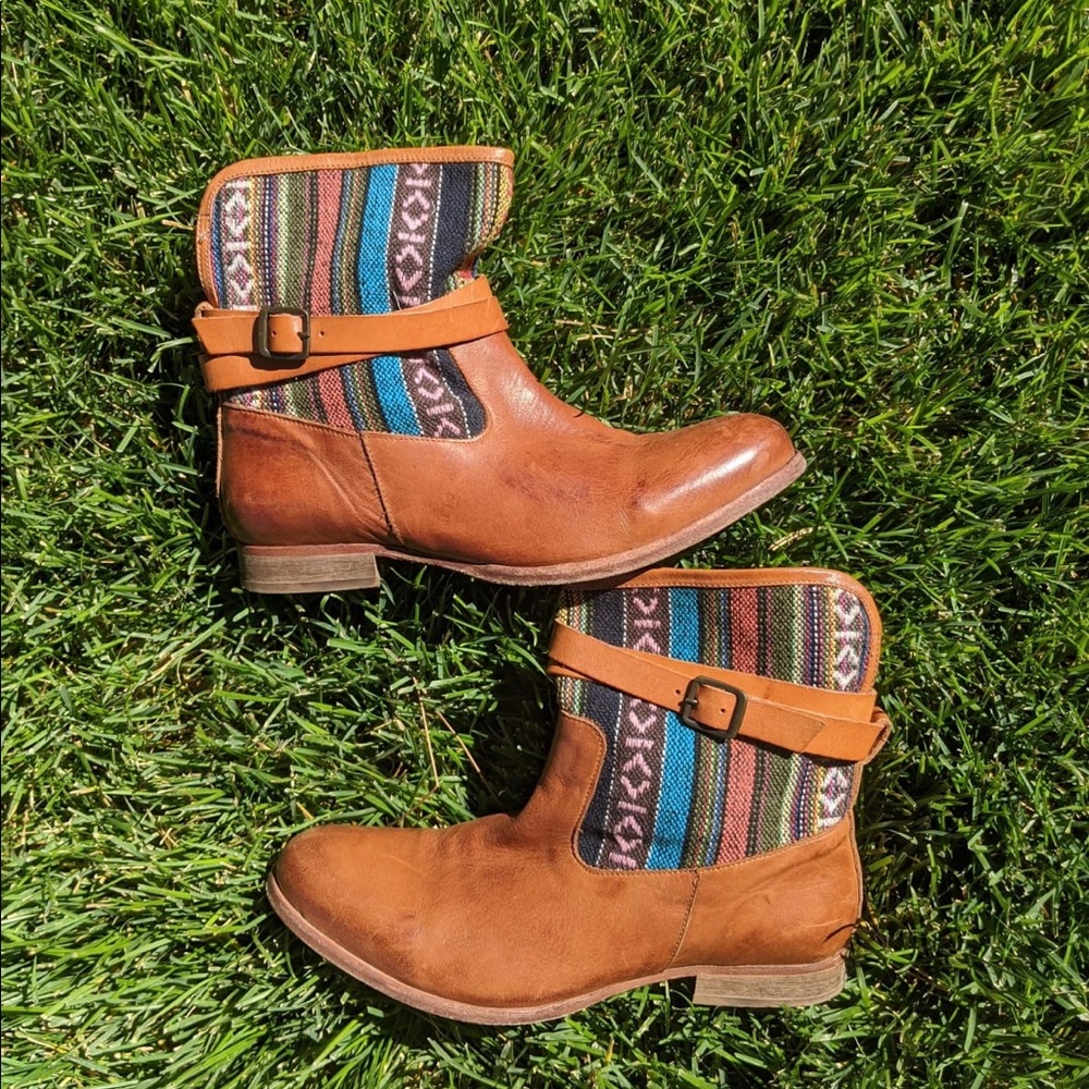 Hudson’s Leather Booties